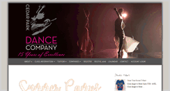 Desktop Screenshot of cedarparkdance.com